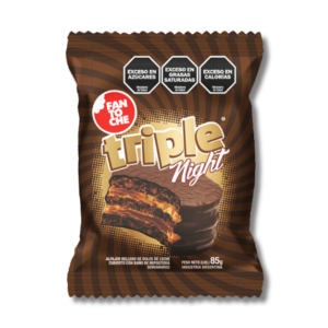 Alfajor Fantoche Triple Night 85Gr