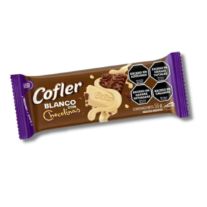 Chocolate Cofler Blanco Chocolinas 55G