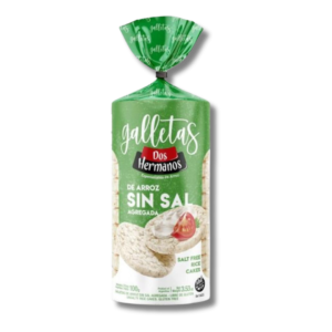 Galletas De Arroz Dos Hnos S/Sal. 100G.
