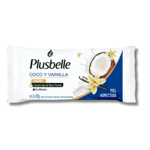 Jabon Plusbelle Coco-Vain. X 3U