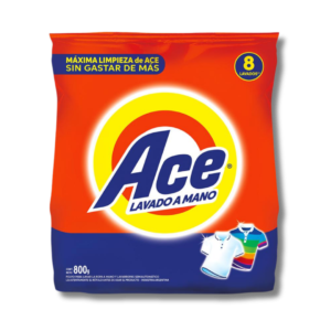 Jabon En Polvo Ace Lavado A Mano 800G
