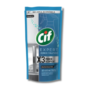 Limpiador Cif Vidrios Expert 450Ml.