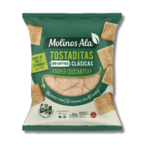 Tostadas Arroz Molinos Ala Clasicas X100g